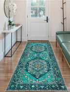 SERISSA 3x7 Washable Non Slip Boho Runner Rug - Image 5