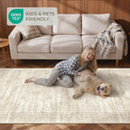 2'6 x 16' Runner Rug Non Slip, Washable Kitchen Rugs, Living Room, Extra Long - Image 9