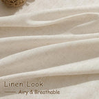 Cream Beige Curtains 90 Inches Long - Image 4