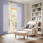 Lavender Purple Linen Curtains 84 Inch Length 2 Panels Set - Image 6