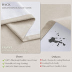 102 Inch Pinch Pleated Blackout Curtains - Image 6