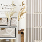 Pearl White Curtains 90 Inches Long - Image 3