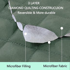 Reversible Loveseat Couch Sofa Covers - Image 3