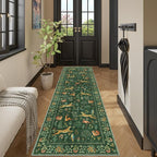 DUKINO 2x6 Runner Rug, Washable Animal Kitchen Rugs Non Slip, Low Pile - Image 6