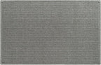 WaterHog Squares Front Door Mat Indoor Outdoor Entrance, All-Weather Mats | by WaterHog