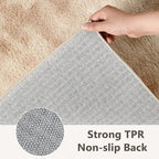 2x6 Tie-dye Beige Runner Rug Washable Non-Slip - Image 5