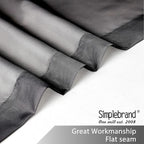 Simplebrand Black Tier Curtains - Image 5