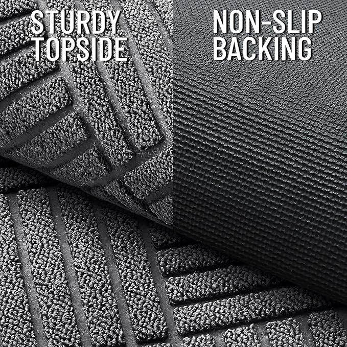 OLANLY Front Door Mat Outside Entrance 71x47, Waterproof Heavy-Duty Doormat | - Image 4