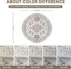 9ft Round Rug, Large Circle Rug - Image 2