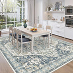 9x12 Area Rugs for Living Room, Large Washable Rug, Dining Room, Low Pile - Image 8