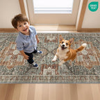 Hallway Runner Rug 2x12 Extra Long Washable Runner, Non Slip Runner - Image 9
