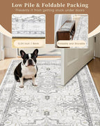 Madane Hallway Runner Rug 2x5 Washable Entry Rugs Non-Slip, Soft Low-Pile - Image 6