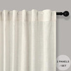 Pitalk 102 Inch Long Curtains 2 Panel - Image 2