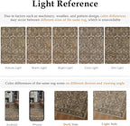 2x5 Brown Vintage Floral Washable Area Rug - Image 9