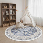 9ft Round Rug, Large Circle Rug - Image 3
