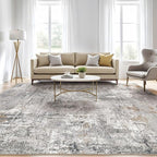 LOONGRUG 8x10 Area Rugs Washable Large Neutral Modern Living Room Rug | - Image 5