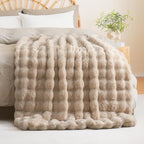 BENVWE Faux Fur Throw Blanket for Couch - Image 9