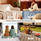 Bedsure GentleSoft King Size Spring Blanket - Image 4