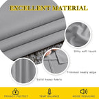 NICETOWN Room Darkening Silver Grey Curtains - Image 4