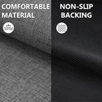 Ultra Thin Indoor Door Mat 24"x36", Non Slip Doormats, Rubber Backing, - Image 4