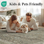 Schweek Brown Grey 5x7 Area Rug - Image 8
