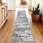 Washable Runner Rugs 3x10 Abstract Kitchen Runner Rug Non Slip Backing by Unknown