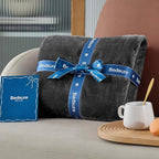Bedsure GentleSoft Fleece Bed Blankets Large Size Charcoal - Image 7