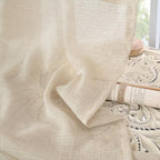 BGment Natural Linen Curtains 54 Inch Length - Image 7