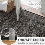 Schweek 2x8 Runner Rug Washable Rug Non Slip Vintage Rugs - Image 4