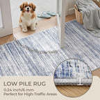 2x6 Runner Rug Non Slip, Washable Hallway Runner Rug, Nursery Room, Soft Runner - Image 6