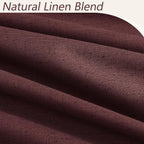 100% Blackout Curtains 84 Inch Length 2 Panels Set - Image 3