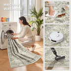 8x10 Area Rugs for Living Room, Large Washable Rug, Dining Room, Low Pile - Image 5