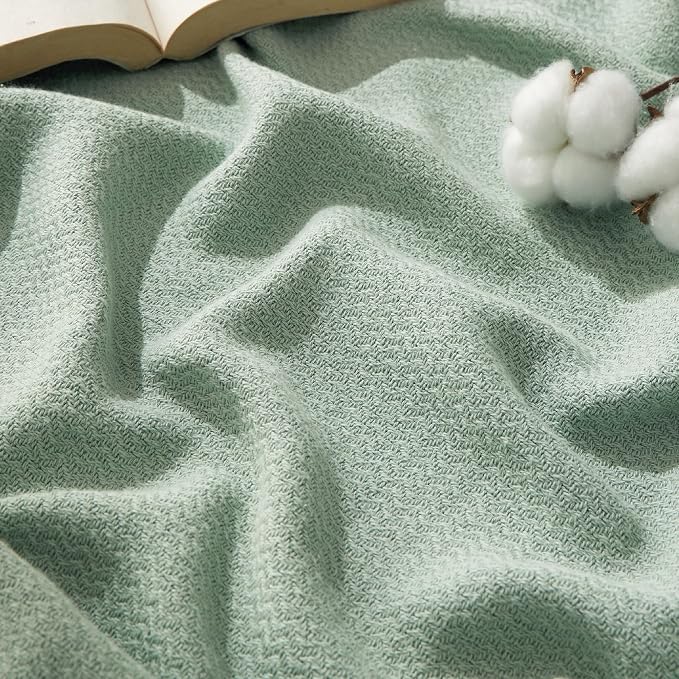 Bedsure GentleSoft 100% Cotton Blanket Twin XL Size by Unknown
