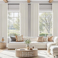 Extra Long 144 Inch Boho 100% Blackout Curtains Room Darkening Noise Reducing by Guken