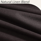 100% Blackout Curtains 84 Inch Length 2 Panels Set - Image 3