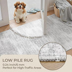 2x12 Runner Rug Non Slip, Washable Hallway Runner Rug, Laundry Room, Soft - Image 6