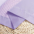 Chyhomenyc Lilac Sheer Curtains 36 inch Length 2 Panels, Light Filtering Voile - Image 8