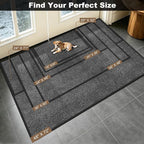 Super Absorbent Front Door Mat, 29.5" x 17", Non-Slip Washable Indoor Doormats - Image 3