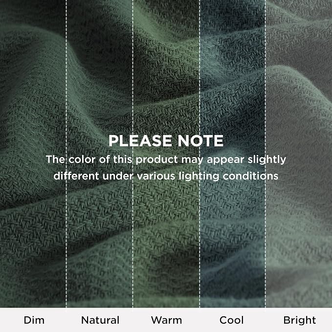 Bedsure GentleSoft 100% Cotton Large Throw Blanket - Image 8