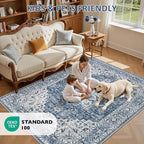 Hallway Runner Rug: 2.6x8 Kitchen Boho Rugs - Image 9
