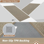 BEQHAUSE Kitchen Runner Rugs 24"x96", Kitchen Mats - Image 4