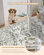Runner Rug 2x8 Runners for Hallways Washable Rugs, Non Slip Low Pile Soft - Image 6