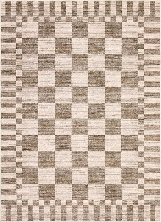 GarveeHome Checkered Rug 4x6 Area Rugs - Image 5