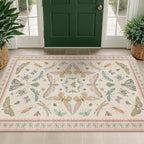 3x5 Flower Area Rug for Girls Bedroom - Image 3