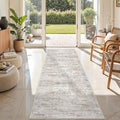 2x7 Runner Rug Non Slip, Washable Hallway Runner Rug, Taupe | Neutral Rugs by Restydon