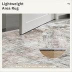 Soalmost Abstract Rug 5x7 Washable Area Rugs - Image 7