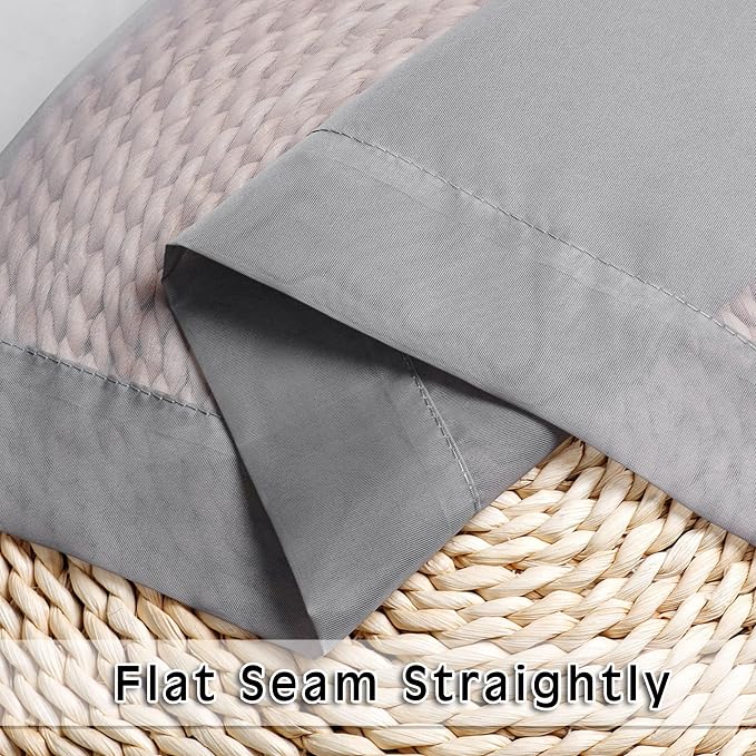2 Panels Grey Sheer Valance - Image 5