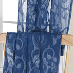Furman Sheer Curtains 72 inches Long 2 Panels Set, Light Filtering Top Rod - Image 6