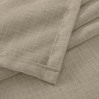 BGment 96 Inches Long Camel Linen Curtains - Image 9