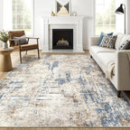 LOONGRUG 8x10 Area Rugs Washable Large Neutral Modern Living Room Rug | by LOONGRUG
